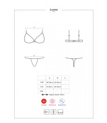 Obsessive - Luvae Set & Thong