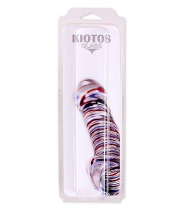 Glass Dildo Clear Balls