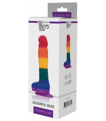 Dream Toys - Colourful Dildo