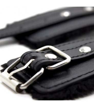 Fetish Addict - Fur Lined Adjustable Handcuffs