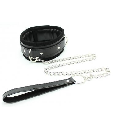 Fetish Addict - Collar with Metal Leasch