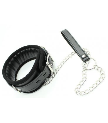 Fetish Addict - Collar with Metal Leasch