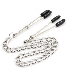 Festich Addict - Nipple Clamps with Chain