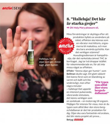 Oh! Holy Mary Pleasure Oil