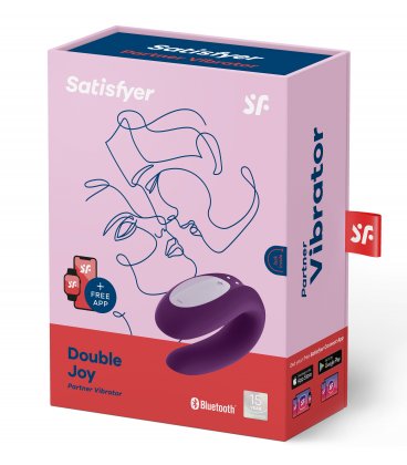 Satisfyer - Double Joy, Violet