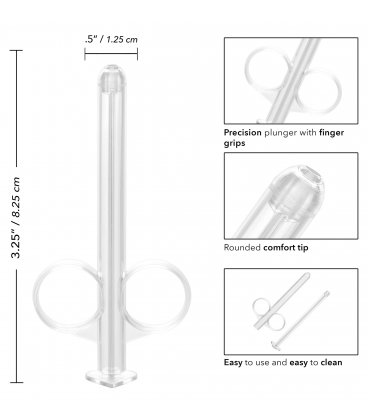 Lube Tube 2-pack, Clear