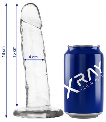 XRay Clear Cock - 18cm