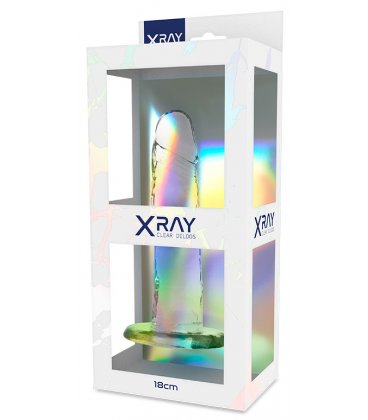 XRay Clear Cock - 18cm
