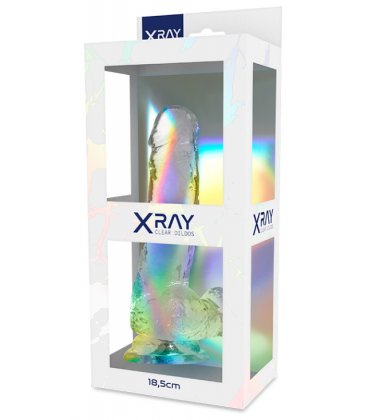XRay Clear Cock - 18,5cm