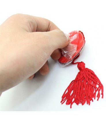 Nipple Heart Covers, Red