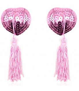 Nipple Heart Covers, Pink