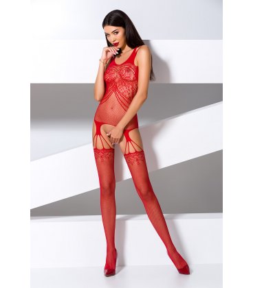 Passion - Bodystocking BS070, Red