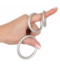 Metallic Silicone Cock Ring Set