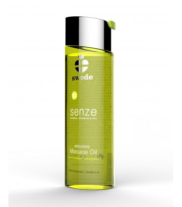 Swede - Senze Massage Oil, Lemon Pepper Eucalyptus