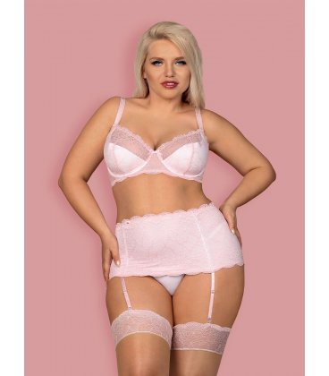 Obsessive - Girlly Garter Set & Thong