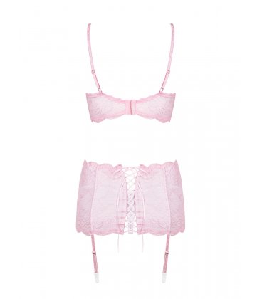 Obsessive - Girlly Garter Set & Thong