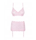 Obsessive - Girlly Garter Set & Thong