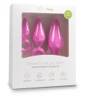 EasyToys - Buttplug Set With Pull Ring, Pink