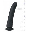 EasyToys - Suction Cup Dildo, Black