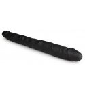 EasyToys - Silicone Double Ended Dildo 40cm, Black