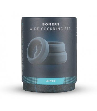 Boners - Wide Cock RIng Set, 3 piece