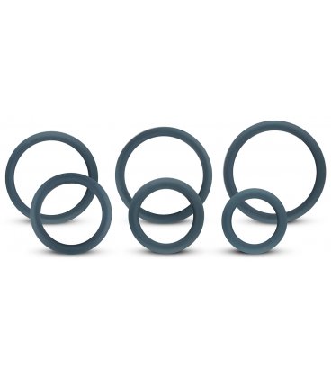 Boners - 6 Piece Wide Cock Ring Set