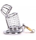 Metal Chastity Cage, Squares