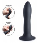 Squeeze-It - Flexible Silicone Dildo, Black