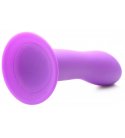 Squeeze-It - Flexible Silicone Dildo, Purple