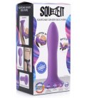 Squeeze-It - Flexible Silicone Dildo, Purple