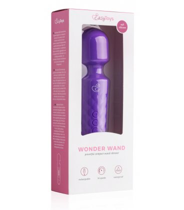 EasyToys - Mini Wand Vibrator, Purple