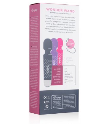 EasyToys - Mini Wand Vibrator, Purple