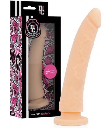 Silicone Dong , Flesh - 17cm