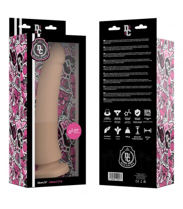 Silicone Dong , Flesh - 23cm