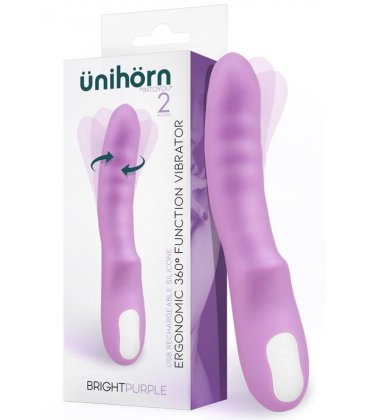 ûnihörn - Brightlavender 360º Silicone Vibrator