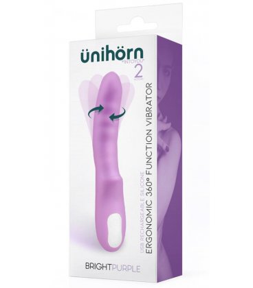 ûnihörn - Brightlavender 360º Silicone Vibrator