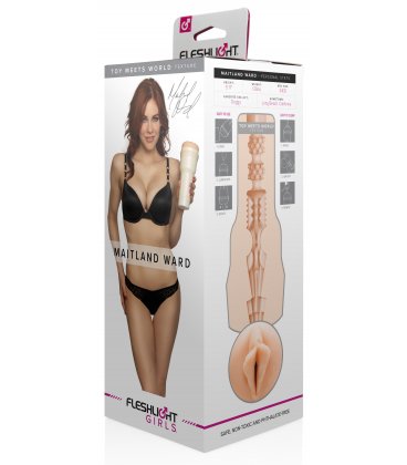 Fleshlight Girls - Maitland Ward, Toy Meets World + 100ml glid