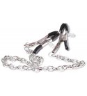 Festich Addict - Metal Nipple Clamps with Chain