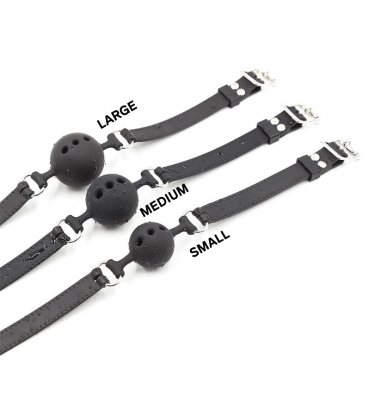 Fetish Addict - Silicone Breathable Ball Gag, Small