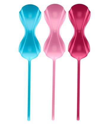 Satisfyer - Balls, 3-set avlånga