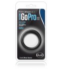 Silicone Go Pro Cock Ring, Black