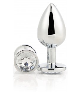 Gleaming Love Plug - Silver, Large