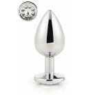 Gleaming Love Plug - Silver, Large