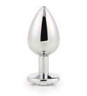 Gleaming Love Plug - Silver, Large