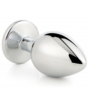 Gleaming Love Plug - Silver, Large