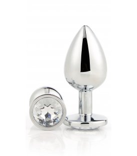 Gleaming Love Plug - Silver, Small