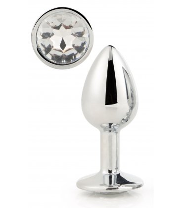 Gleaming Love Plug - Silver, Small