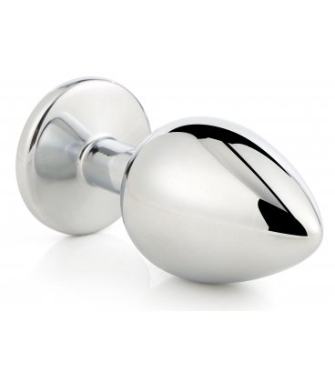 Gleaming Love Plug - Silver, Small