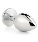 Gleaming Love Plug - Silver, Small