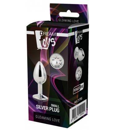Gleaming Love Plug - Silver, Small